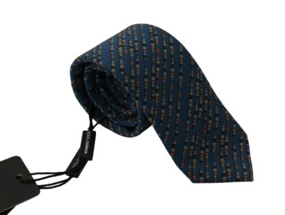 Dolce & Gabbana - Elegant Silk Blue Bow Tie