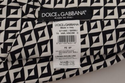 Dolce & Gabbana - Elegant Silk Black Tie for the Dapper Gentleman