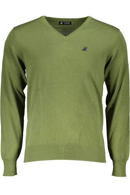 U.S. Grand Polo - Green Cotton Men Sweater