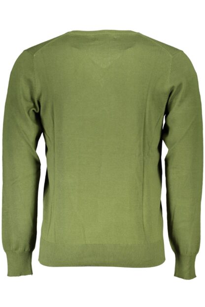 U.S. Grand Polo - Green Cotton Men Sweater