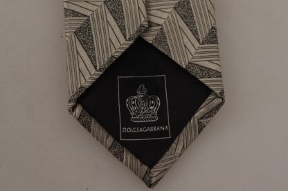 Dolce & Gabbana - Stunning Beige Silk Bow Tie