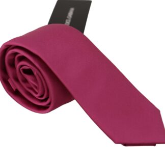 Dolce & Gabbana - Elegant Black Silk Men's Tie