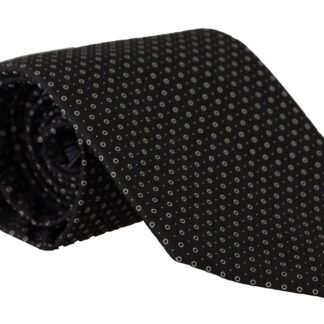 Dolce & Gabbana - Elegant Monochrome Silk Tie