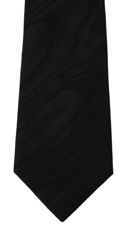 Dolce & Gabbana - Elegant Black Silk Tie