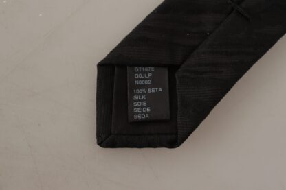 Dolce & Gabbana - Elegant Black Silk Tie