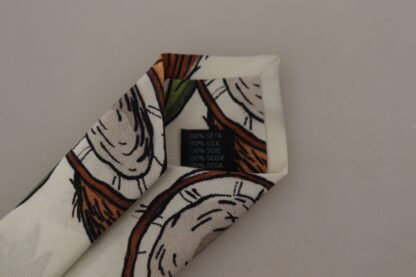 Dolce & Gabbana - Elegant Off-White Silk Tie