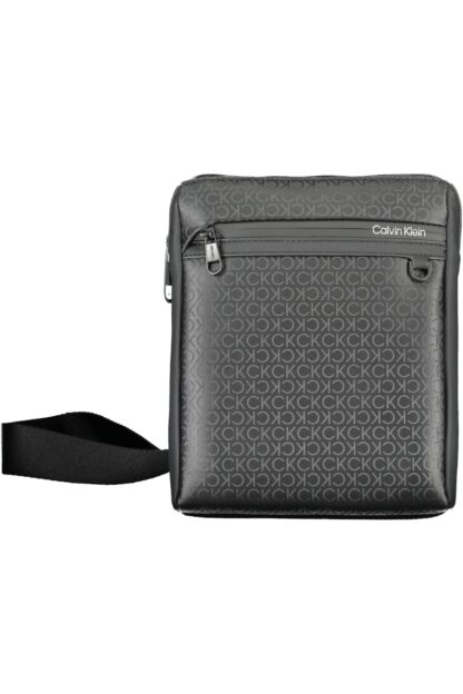 Calvin Klein - Black Recycled Polyester Men Shoulder Bag