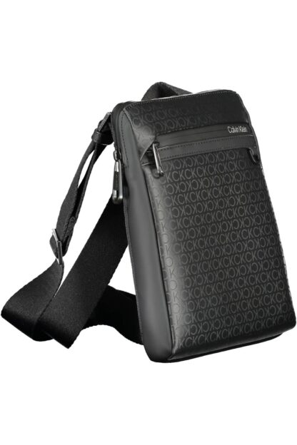 Calvin Klein - Black Recycled Polyester Men Shoulder Bag