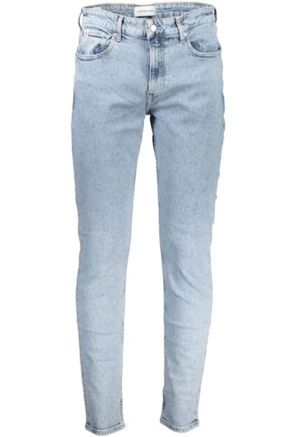 Calvin Klein - Light Blue Cotton Men Jeans