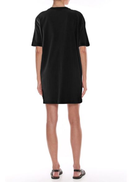 Love Moschino - Chic Graphic Cotton T-Shirt Dress