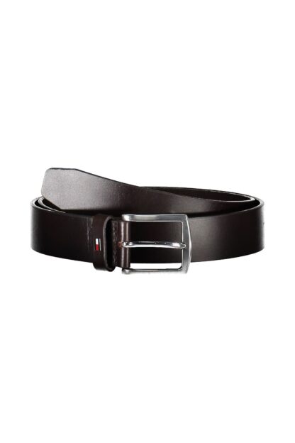 Tommy Hilfiger - Brown Leather Men Belt