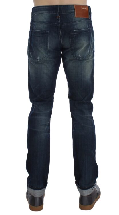 Acht - Sleek Slim Fit Italian Denim Jeans