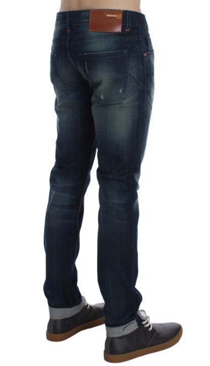 Acht - Sleek Slim Fit Italian Denim Jeans