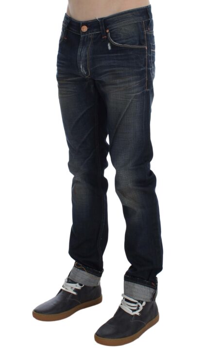 Acht - Sleek Slim Fit Italian Denim for Men