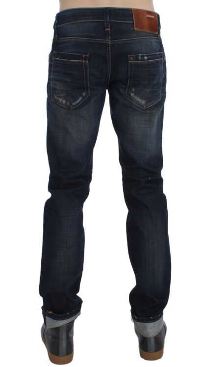 Acht - Sleek Slim Fit Italian Denim for Men