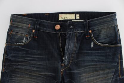 Acht - Sleek Slim Fit Italian Denim for Men