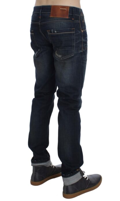 Acht - Sleek Slim Fit Italian Denim for Men