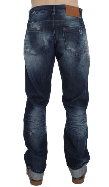 Acht - Authentic Regular Fit Blue Wash Jeans