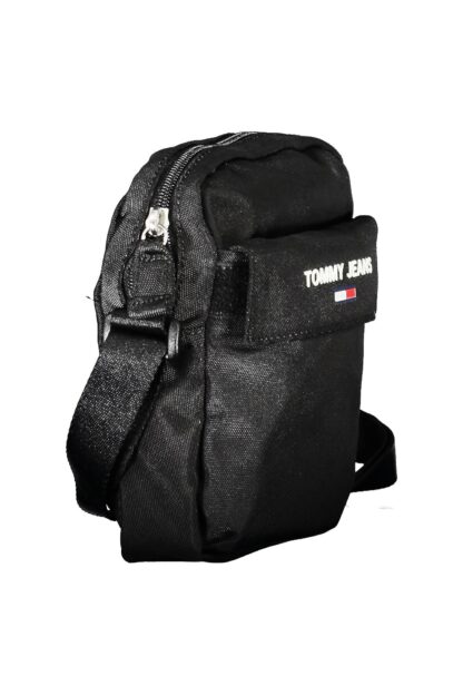 Tommy Hilfiger - Black Recycled Polyester Men Shoulder Bag