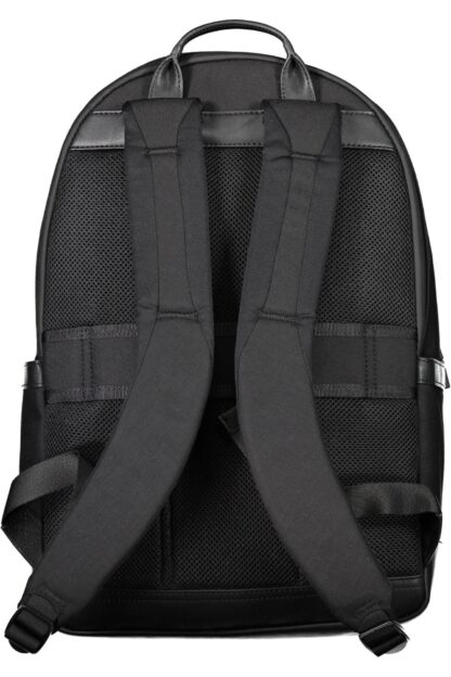 Tommy Hilfiger - Black Nylon Men Backpack