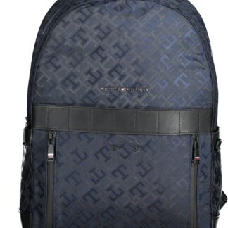 Tommy Hilfiger - Blue Polyester Men Backpack