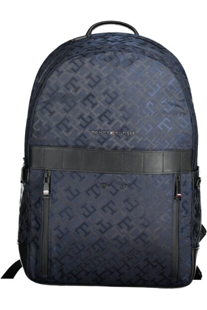 Tommy Hilfiger - Blue Polyester Men Backpack