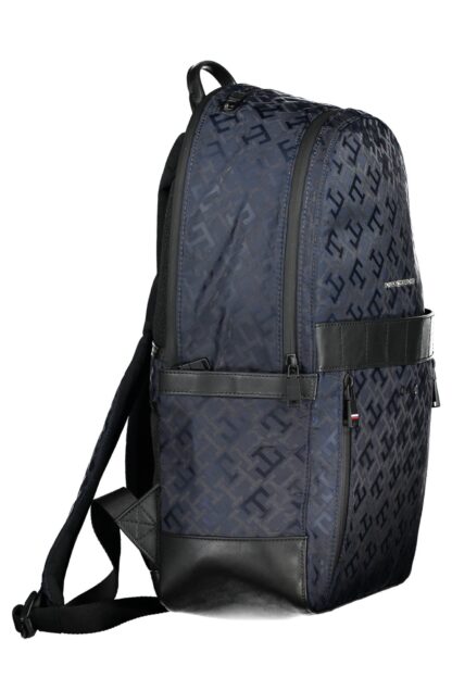 Tommy Hilfiger - Blue Polyester Men Backpack