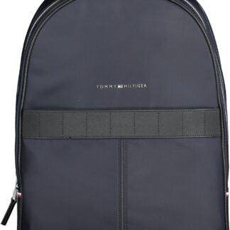 Tommy Hilfiger - Black Polyester Men Backpack