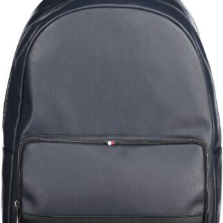 Tommy Hilfiger - Blue Polyester Men Backpack