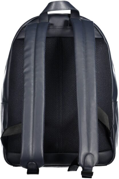 Tommy Hilfiger - Blue Polyurethane Men Backpack