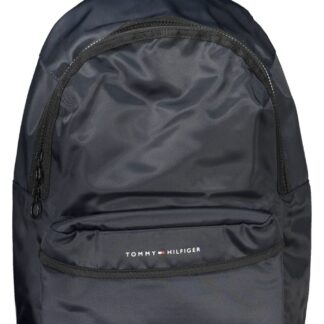 Tommy Hilfiger - Black Polyester Men Backpack