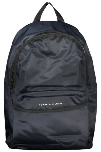 Tommy Hilfiger - Blue Polyester Men Backpack