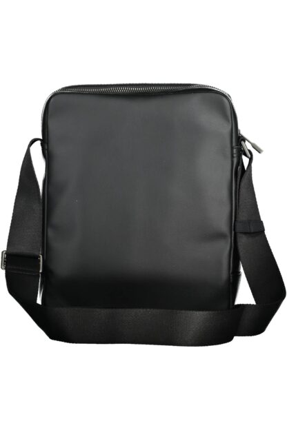 Tommy Hilfiger - Black Polyurethane Men Shoulder Bag