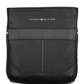 Tommy Hilfiger - Black Polyurethane Men Backpack