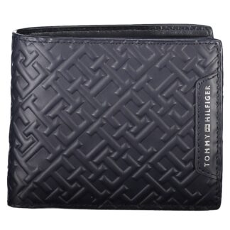 Tommy Hilfiger - Black Leather Men Wallet