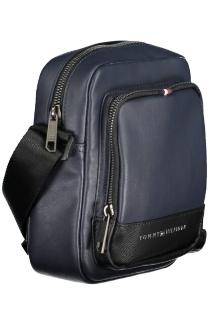 Tommy Hilfiger - Blue Polyurethane Men Shoulder Bag