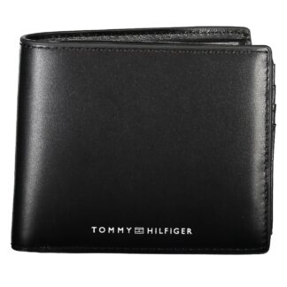 Tommy Hilfiger - Black Leather Men Wallet