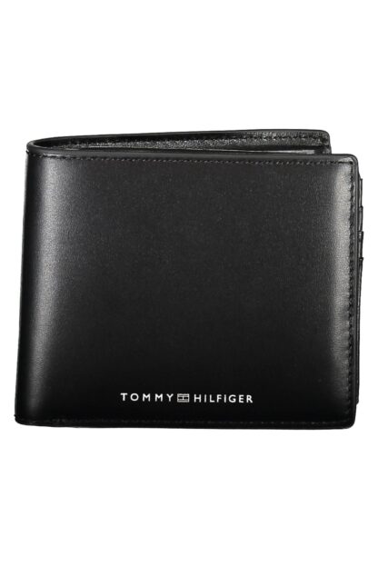 Tommy Hilfiger - Black Leather Men Wallet