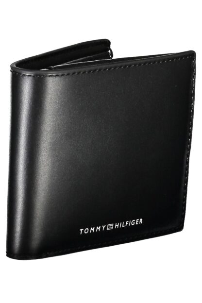 Tommy Hilfiger - Black Leather Men Wallet