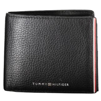 Tommy Hilfiger - Black Leather Men Wallet