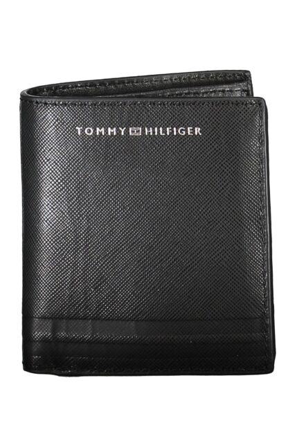 Tommy Hilfiger - Black Leather Men Wallet