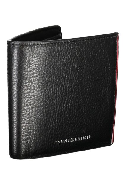 Tommy Hilfiger - Black Leather Men Wallet