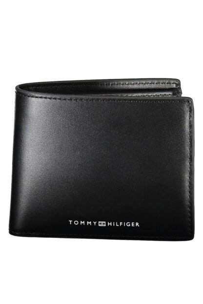 Tommy Hilfiger - Black Leather Men Wallet