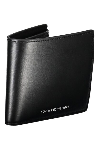 Tommy Hilfiger - Black Leather Men Wallet