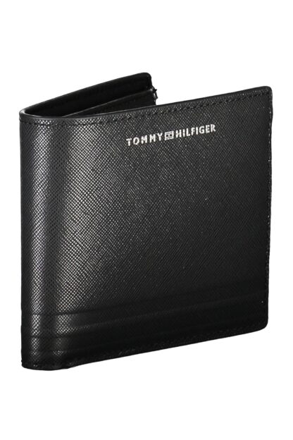 Tommy Hilfiger - Black Leather Men Wallet