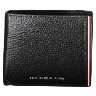 Tommy Hilfiger - Black Leather Men Wallet