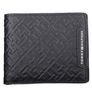 Tommy Hilfiger - Black Leather Men Wallet