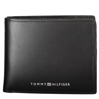 Tommy Hilfiger - Black Polyurethane Women Wallet