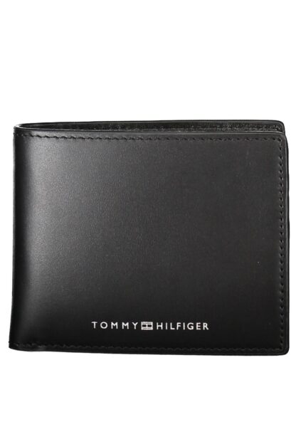 Tommy Hilfiger - Black Leather Men Wallet