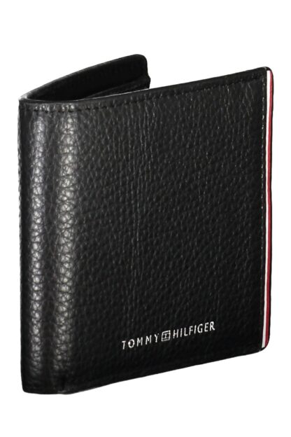 Tommy Hilfiger - Black Leather Men Wallet